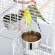image 6 of Yaheetech 156 cm Tall Play Top Rolling Metal Bird Cage White