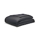 image 2 of Belledorm Hotel Suite Stripe Duvet Cover Set - Charcoal - Superking