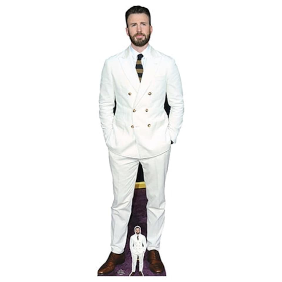 Chris Evans Lifesize Cardboard Cutout 187cm