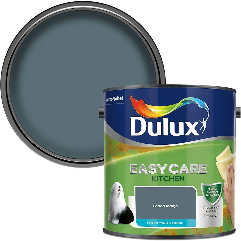 image 1 of Dulux Easycare Kitchen Matt 2.5L Wild Primrose