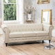 image 1 of Richland 3 Seat Sofa - Cream