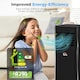 image 4 of HOMCOM 8000 BTU Portable Air Conditioner 4 Modes LED Display Timer Home Office