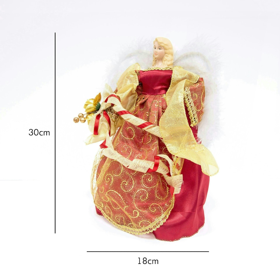 image 1 of The Christmas Workshop 82000 Angel Christmas Tree Topper