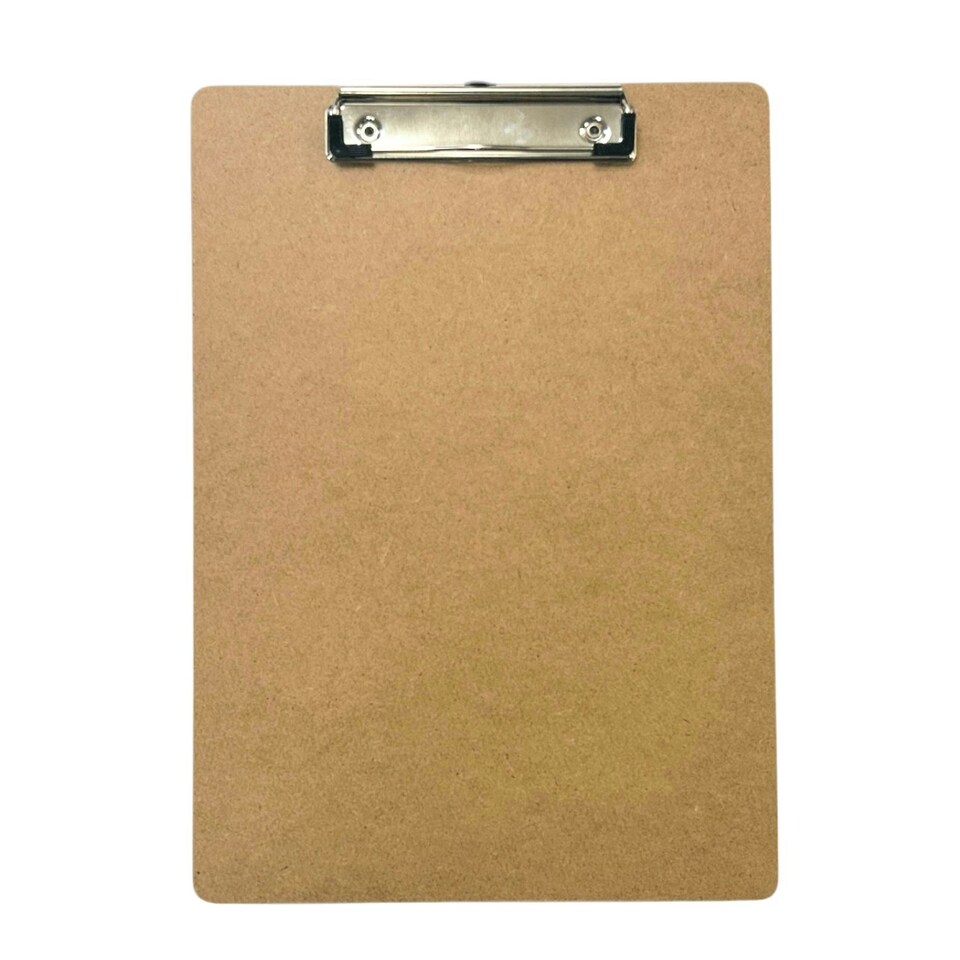 image 1 of A4 Quality Wooden Clipboard with Hanging Hole
