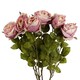 image 1 of Pack of 6 x 70cm Artificial Light Pink Rose