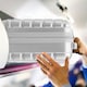 image 5 of 40x20x25cm Ryanair Free Carry-On Maximum Size Cabin Suitcase - Lightweight 4 Wheel ABS Hard Case - Cabin Carry On Hand Luggage Suitcase 100+ Airline Approved Silver | Silver | Cabin Bag