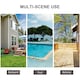 image 4 of Outsunny 3Pcs Patio 2 Seater Rattan Sofa Garden Furniture Set Coffee
