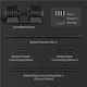 image 5 of Yaheetech 2-40KGS 2-in-1 Dumbbell Weight Set Black