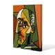image 1 of frowning man closeup (Canvas Print)