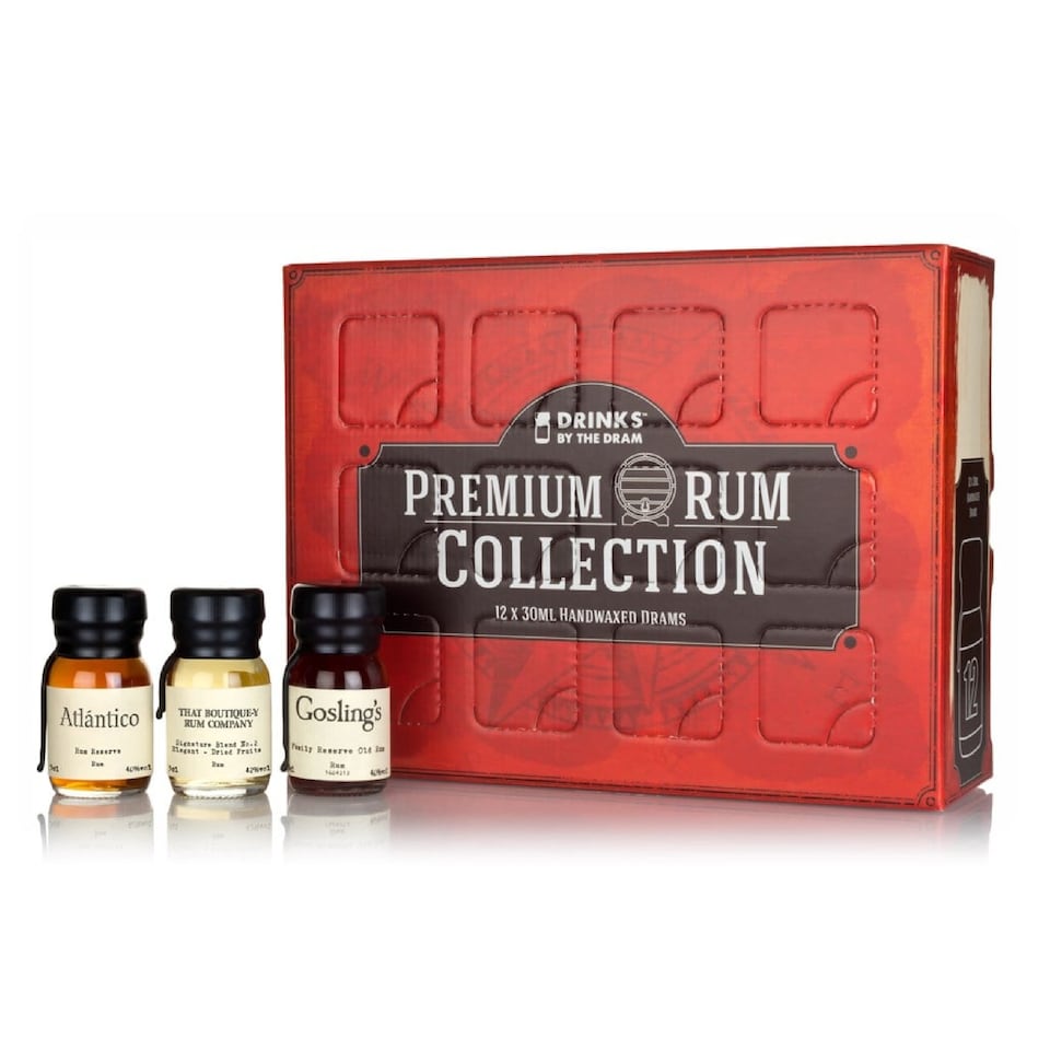 image 1 of Drinks by the Dram 12 Dram Premium Rum Collection | Clear | Clear | 1