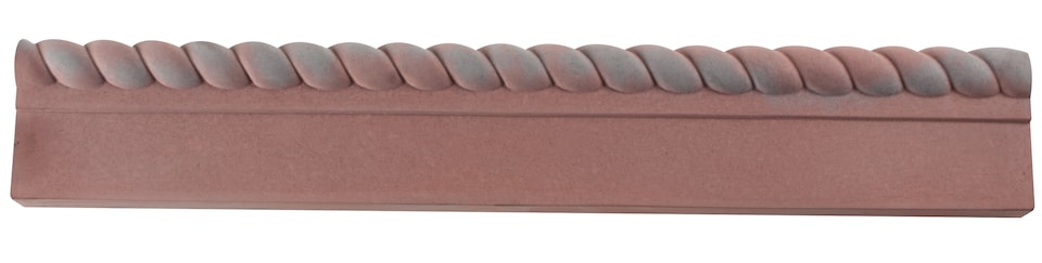 image 1 of Half Rope Top Path Edging 910 x 140 x 50 Old Red - Full Pallet of 50 - Bowland Stone
