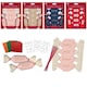 image 1 of Single Pack of 6 Make Your Own Christmas Dinner Cracker Kit