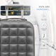 image 4 of Flight Knight Bubble Suitcase - Ryanair easyJet Jet2 Approved - 8 Wheel Carry Cabin Hardcase 55x35x20cm Grey | Charcoal | Cabin Bag