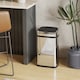 image 7 of HOMCOM 30L Automatic Kitchen Bin with Lid, Stainless Steel Sensor Bin with Infrared Motion Sensor for Home Office, Bathroom, Living Room, Silver | Silver | 1
