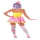 image 2 of Fancy Dress Adult Womens Clown Costume - L