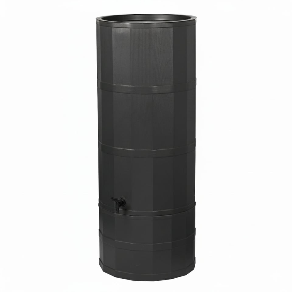 image 1 of Strata 200 Litre Graphite Aqua Tower Water Butt Kit