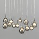 image 3 of BHS Carmella Diner Ceiling Pendant Bar | Silver | Smoke | 1