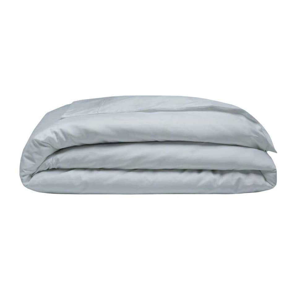 image 1 of Belledorm 400 Thread Count Egyptian Cotton Oxford Duvet Cover - Duck Egg Blue - Superking