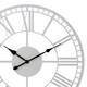 image 9 of Malham Indoor Outdoor Round Skeleton Wall Clock 97.3cm