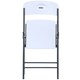 image 3 of Folding Chair Lifetime White 47 x 84,5 x 48 cm (6 Units) N/A