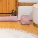 image 7 of Nicola Spring Velvet Draught Excluders - 60cm x 12cm - Pink - Pack of 2