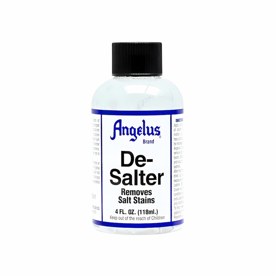 image 1 of Angelus De-Salter - Salt Stain Remover for Leather Boots & Shoes 4oz | Clear