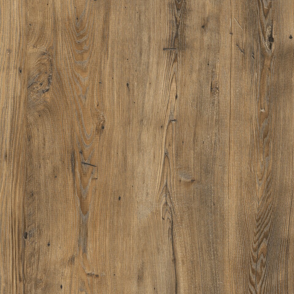 image 1 of Rapallo 135cm Wide Wall Shelf in Chestnut and Matera Grey