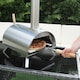 image 5 of Table Top Pizza Oven & Aluminium Corner Sofa Set - Anthracite Grey