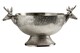 image 1 of Stag Nickel Finish Punch Bowl