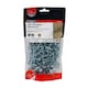 image 2 of Timco - Twin-Thread Woodscrews - PZ - Double Countersunk - Zinc (Size 10 x 1 1/2 - 250 Pieces)