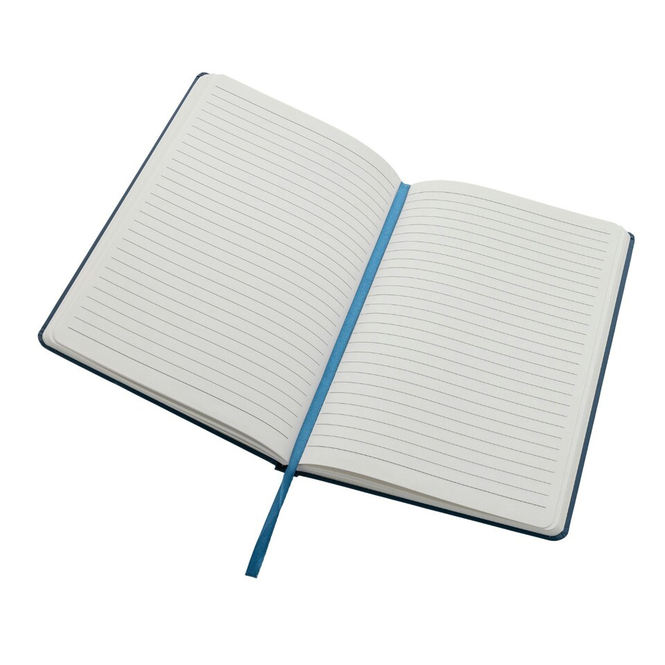 image 1 of Impact Hard Cover Stone Paper A5 Notebook - Blue - One Size