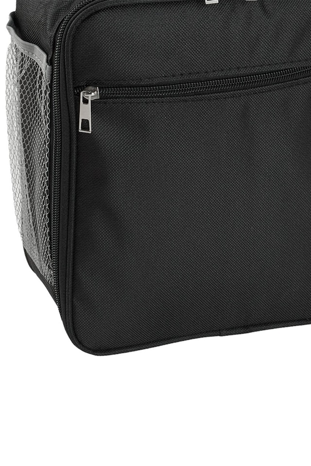 image 1 of Living and Home Portable Insulated Lunch Bag | Black