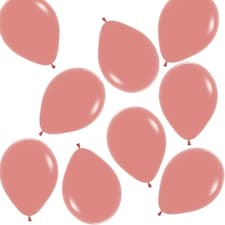 Tropical Coral Biodegradable Mini Latex Balloons 13cm / 5 in - Pack of 100