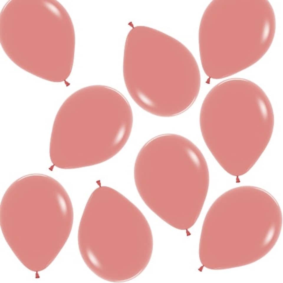 Tropical Coral Biodegradable Mini Latex Balloons 13cm / 5 in - Pack of 100