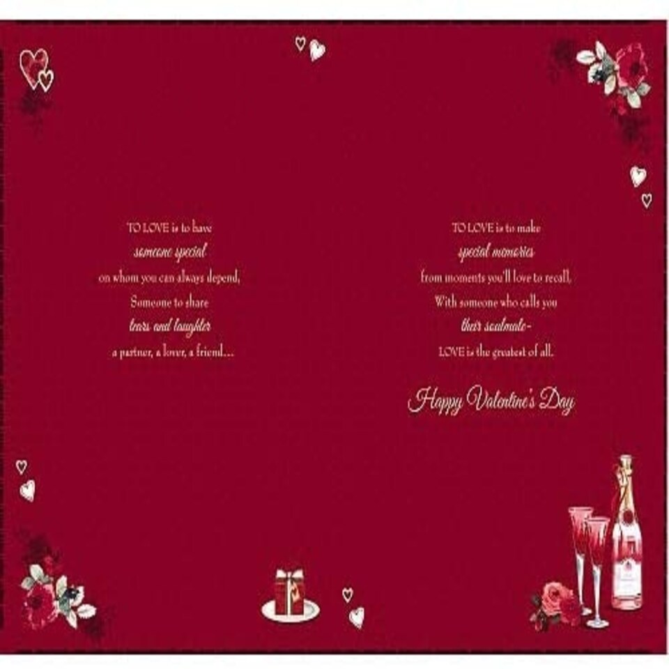 image 1 of To The Special Person in My Life Valentine's Day Card