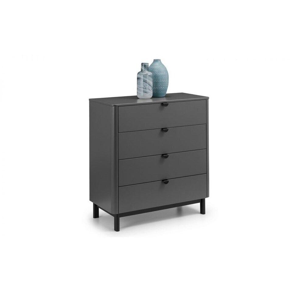 image 1 of Storm Grey 4 Drawer Chest