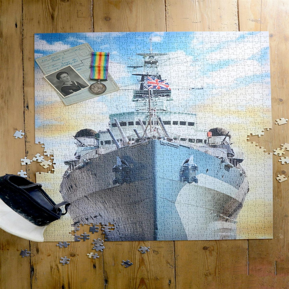 image 1 of Imperial War Museums HMS Belfast 1000 Piece Jigsaw Puzzle