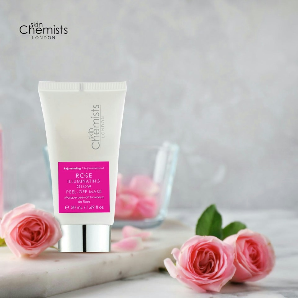 image 1 of skinChemists Rose Illuminating Glow Peel Off Mask 50ml