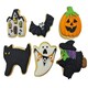 image 3 of Pack Of 6 Metal Halloween Cookie & Biscuit Cutters