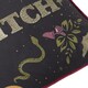 image 5 of Furn Bad Witch Embroidered Velvet Cushion | Black | Black Magic