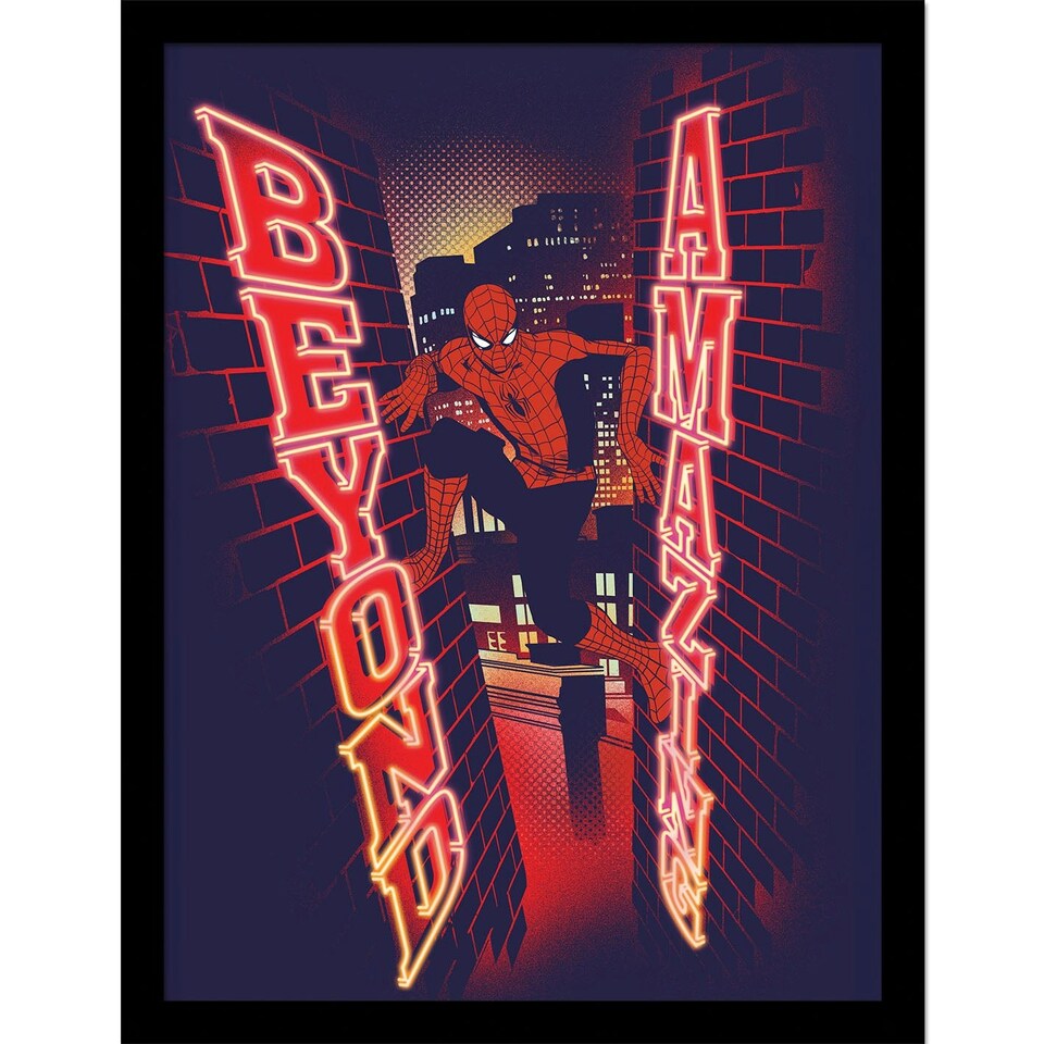 image 1 of Spider-Man (Beyond Amazing) Framed 30x40cm Print