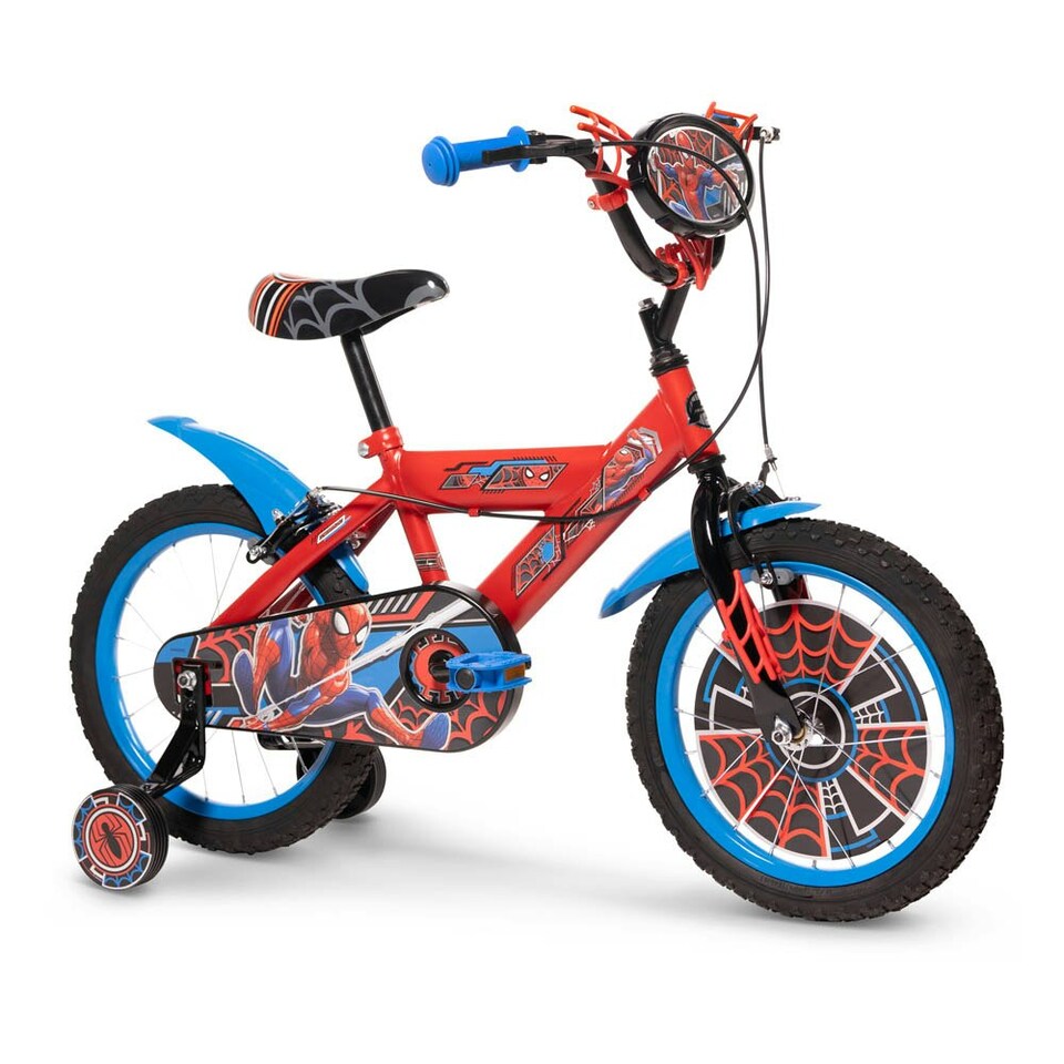 image 1 of HUFFY Marvel Comics Spider-Man 16-inch Children's Bike