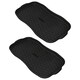 image 1 of 2 x Shoe Tray Organiser Designed To Protect Carpets Non-Slip Ideal For Home Use Black