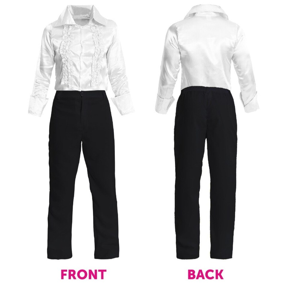 image 1 of Creepy Butler Costume Black | 2XL