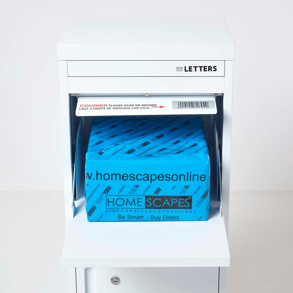 image 1 of SMART PARCEL BOX® Large Front & Rear Access White White