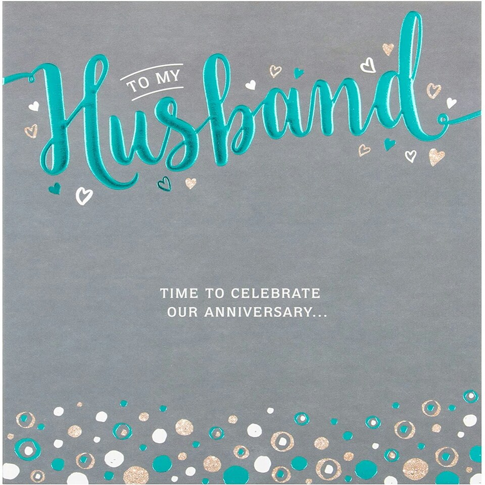 image 1 of All My Love Husband Anniversary Card Hallmark