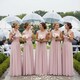 image 3 of 23 Inch Transparent Wedding Umbrella | Clear | 1
