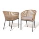 image 3 of Rowlinson Oslo 6 Seat Dining Set - 160cm Table Multi