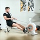 image 2 of SPORTNOW Rowing Machine, 16-Level Magnetic Rower Machine