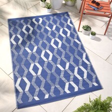 Fusion Rico Outdoor Outdoor Rug Blue